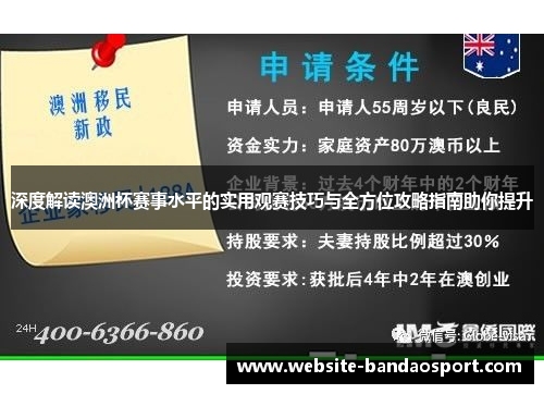 深度解读澳洲杯赛事水平的实用观赛技巧与全方位攻略指南助你提升